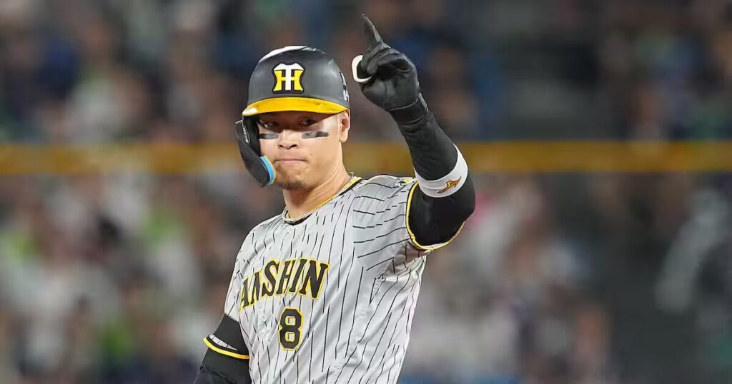 佐藤輝明選手　引用：sanspo.com