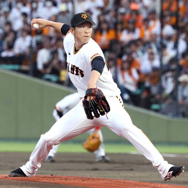 巨人】戸郷翔征は５回３失点で今季初勝利ならず「失点している中で使ってくれていることに感謝」