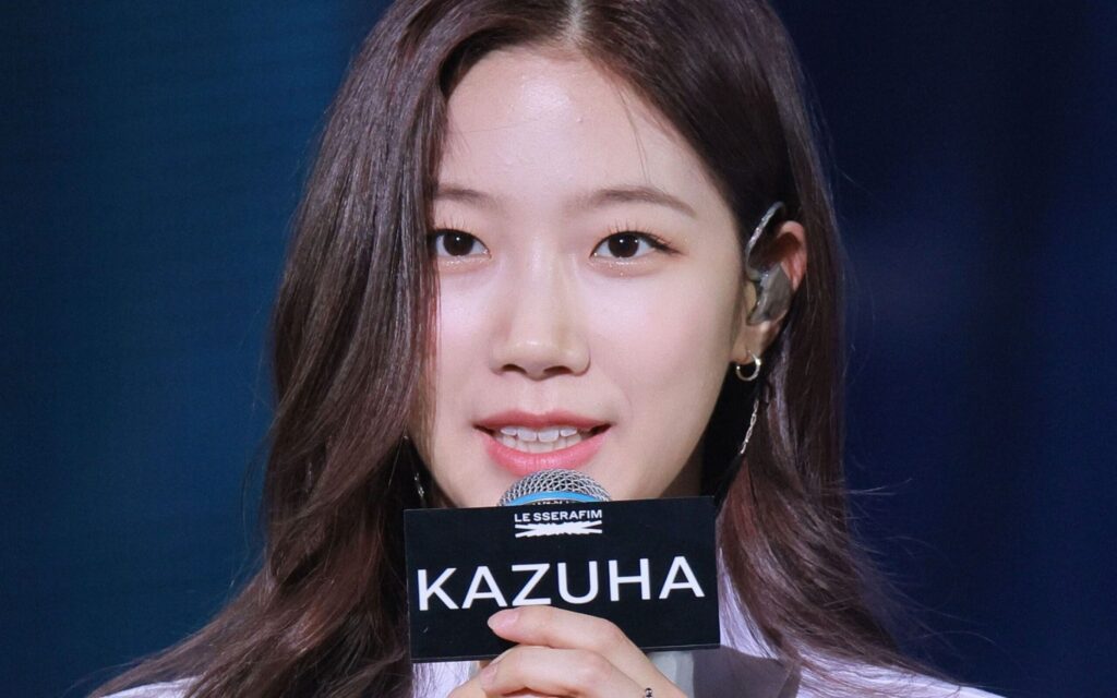 古賀祐大の歴代彼女1人目：LE SSERAFIMカズハ（2022年夏頃〜時期不明）