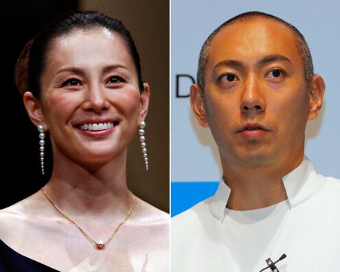 海老蔵の歴代彼女４人目：米倉涼子（2003年〜2005年頃）