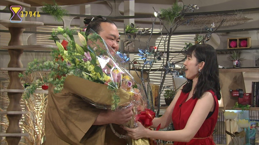 市川紗椰の歴代彼氏6人目：稀勢の里（2018年〜2019年頃）